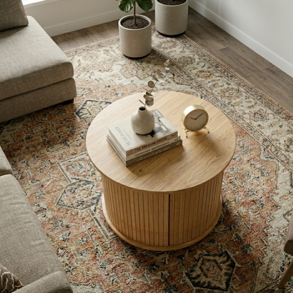 Table basse en bois CUBBY