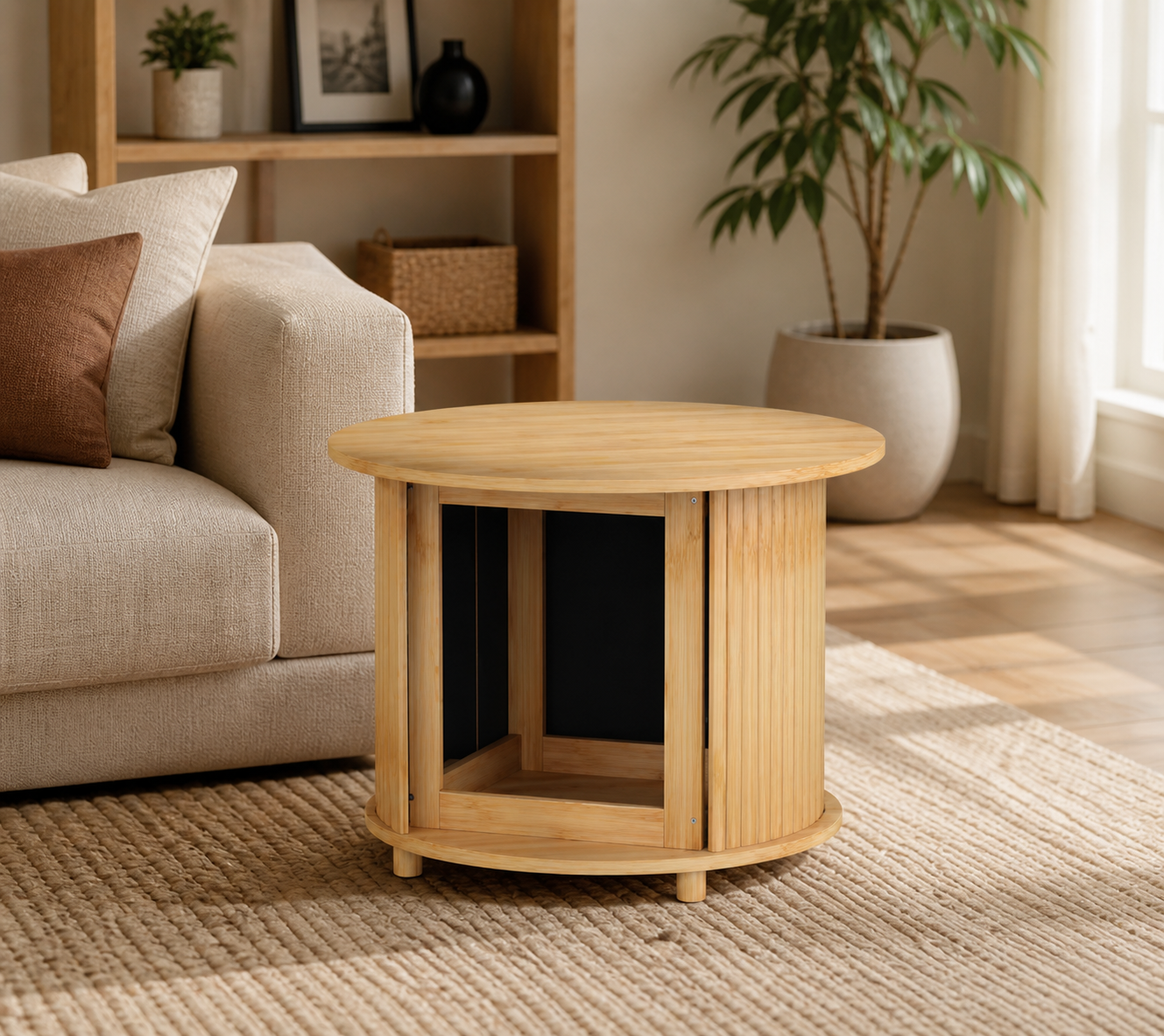 Table basse en bois CUBBY