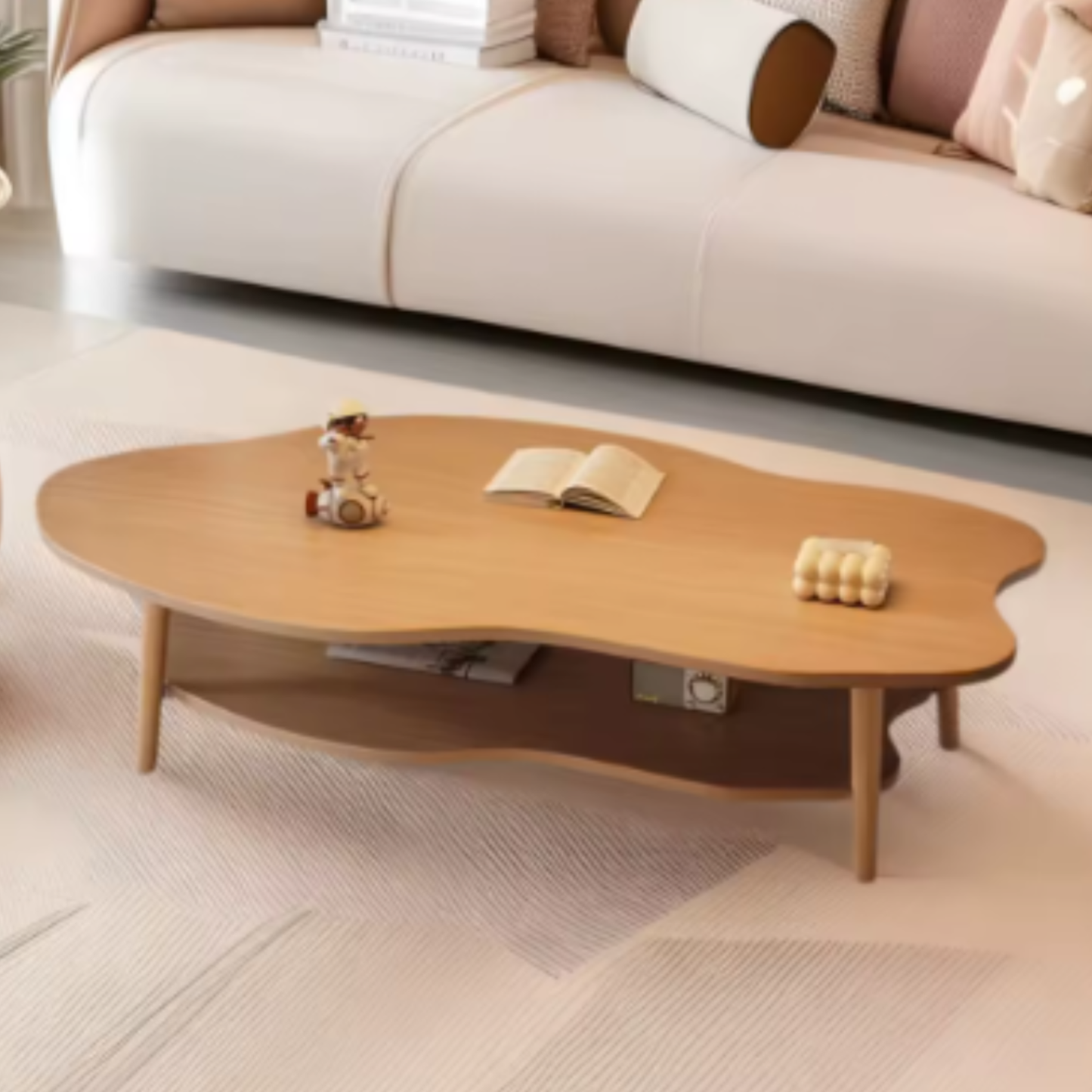 Table basse en bois NUAGE