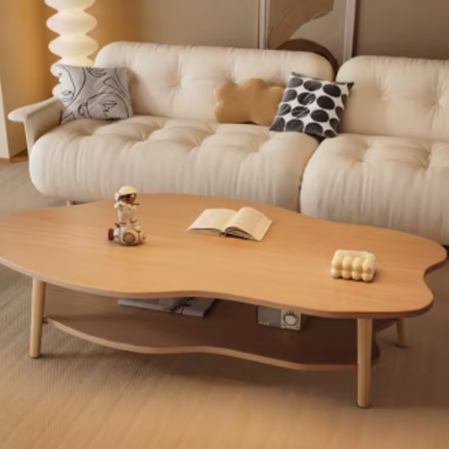 Table basse en bois NUAGE