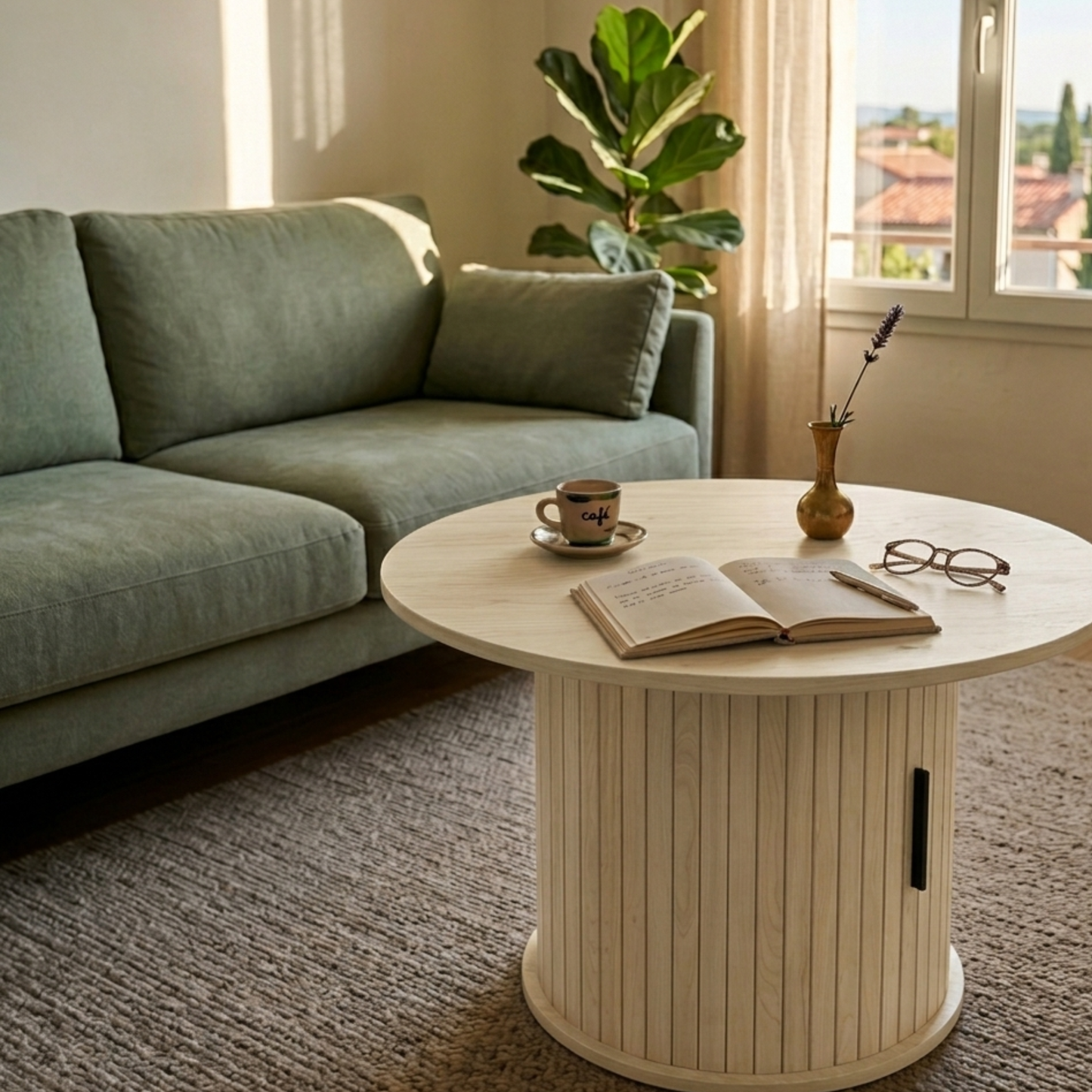 Table basse en bois LINN
