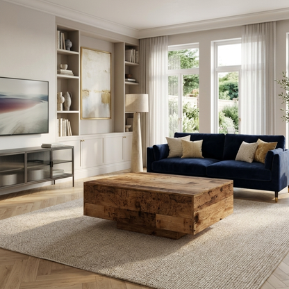 Table basse en bois ÉCORCE
