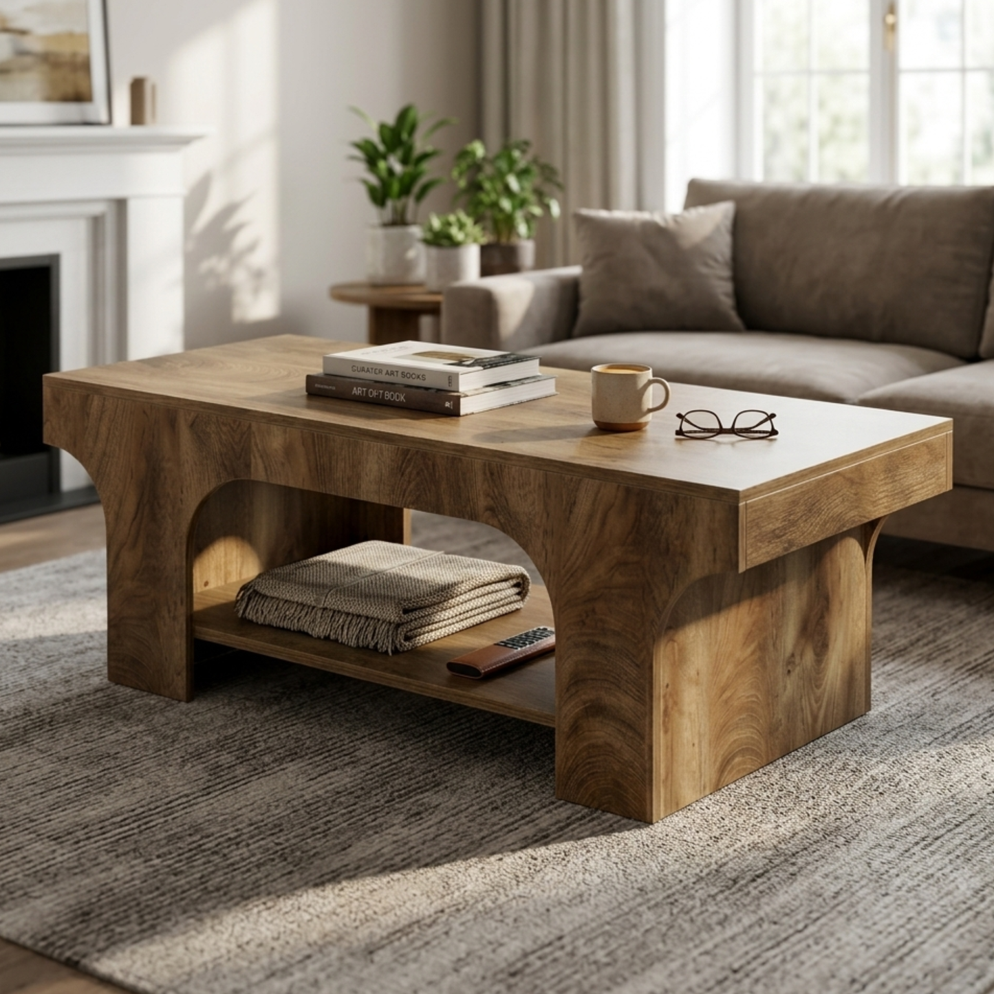 Table basse en bois ARCADE