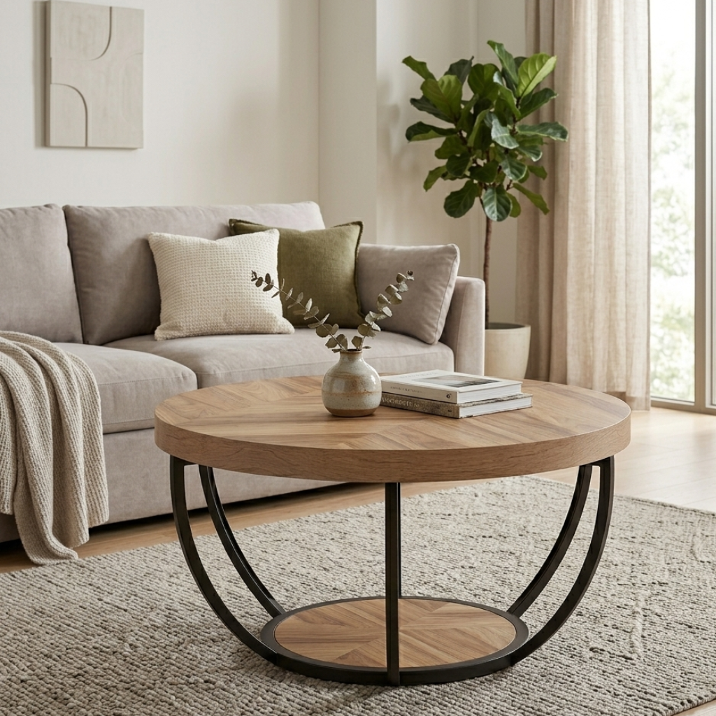 Table basse en bois VECTEUR