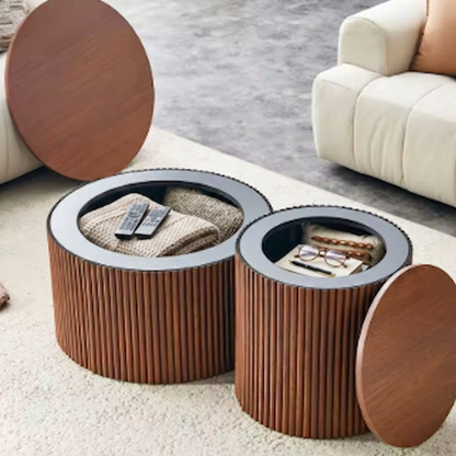 Table basse en bois ACCORD RAINURE