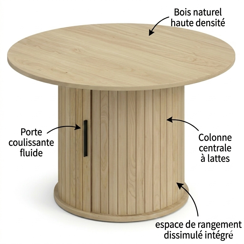Table basse en bois LINN